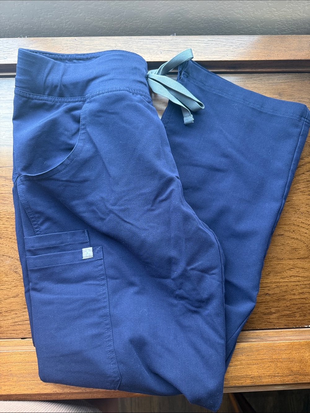 Figs S/P Kade Navy Scrub Pants (petite)